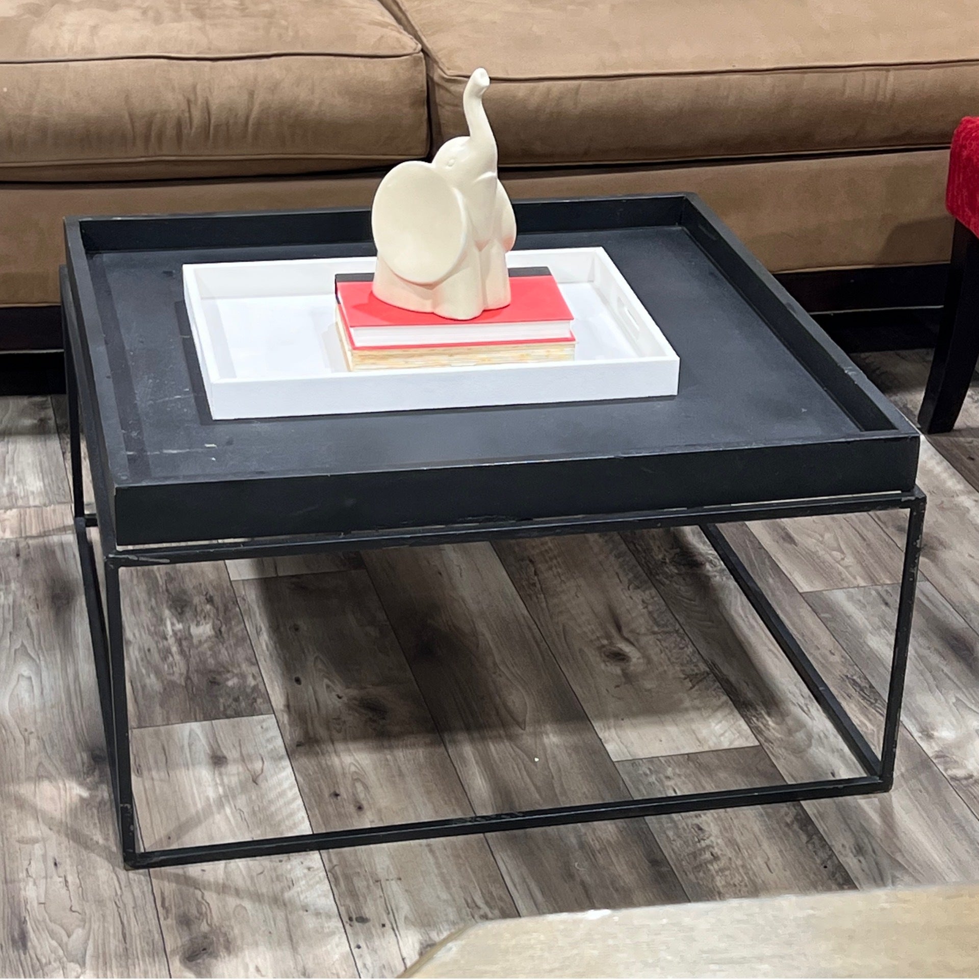 Metal Square Coffee Table